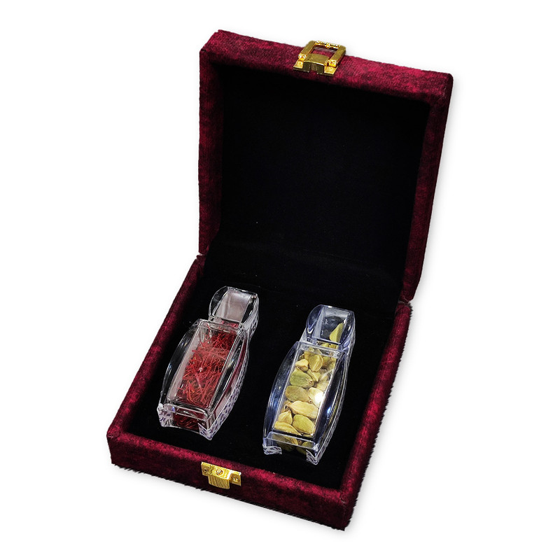 زعفران ممتاز آناقاین - 1 گرم به همراه هل - 9 گرم