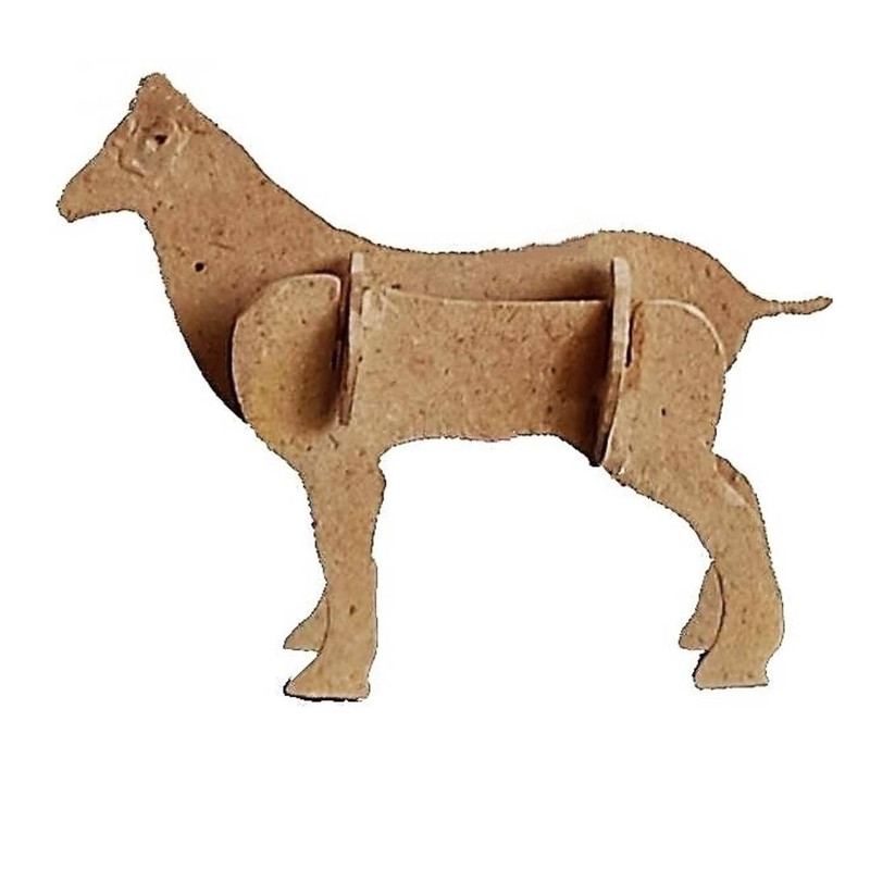 اسباب بازی چوبی طرح اسب مدل H7642