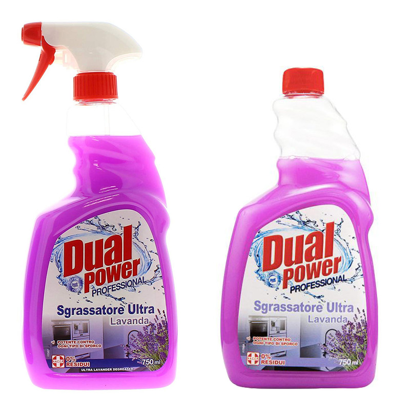 پاک کننده چند منظوره دوآل پاور بسته دوعددی حجم 750 میلی لیتر
