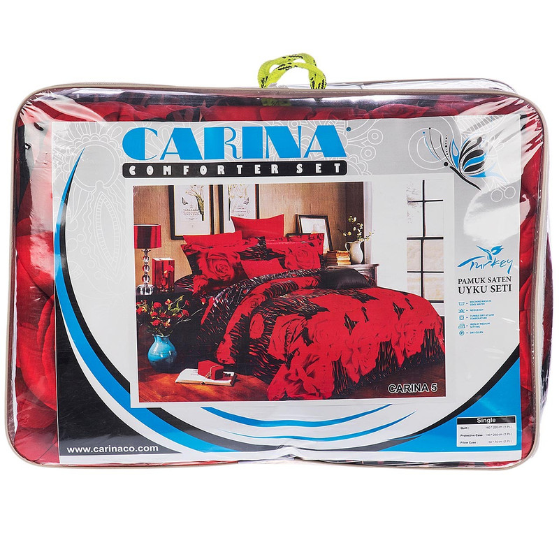 خرید و قیمت سرویس خواب کارینا مدل Rose - یک نفره 4 تکه