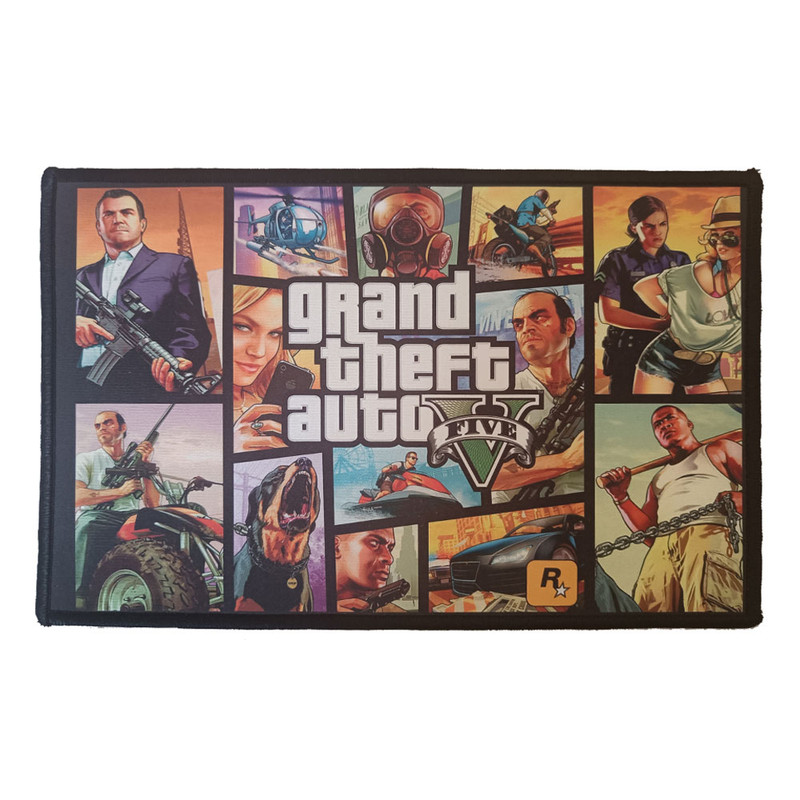 ماوس پد مخصوص بازی مدل Gta V