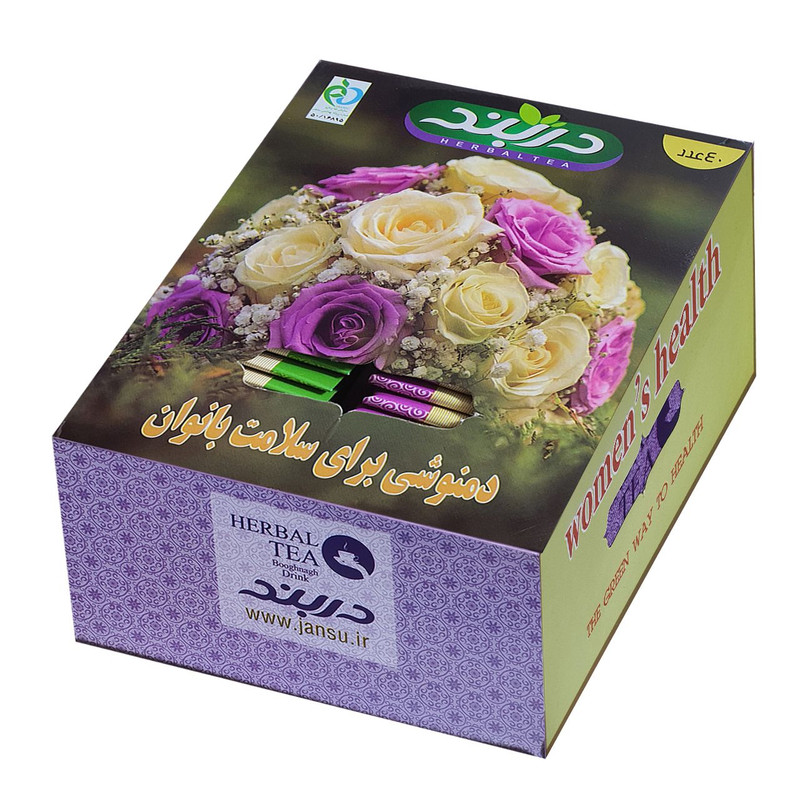 دمنوش گیاهی سلامت بانوان دربند بسته 40 عددی