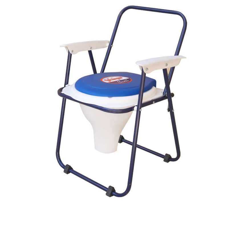 توالت فرنگی تاشو سینکو مدل مبلی به همراه قیف