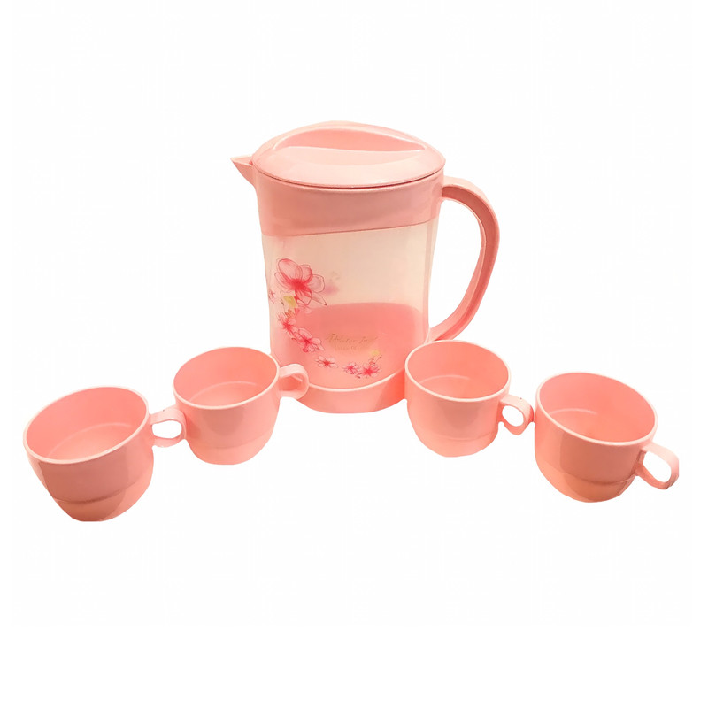 خرید و قیمت ست پارچ و لیوان 5 پارچه کد d43