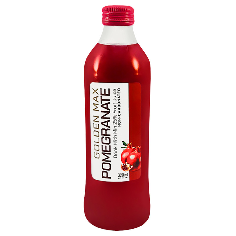خرید و قیمت آبمیوه بدون گاز انار گلدن مکس - 320 میلی لیتر