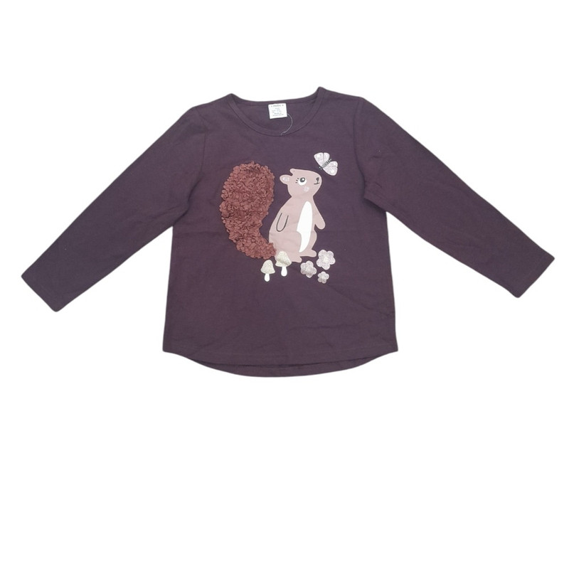 تی شرت آستین بلند دخترانه لیندکس مدل Sanj