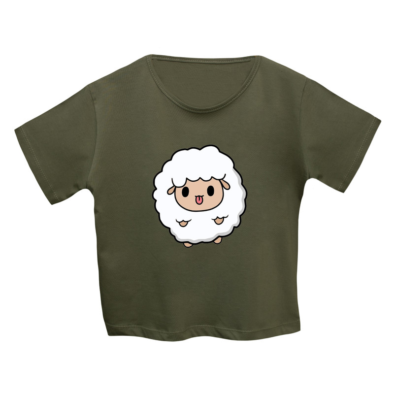 خرید و قیمت کراپتی شرت آستین کوتاه زنانه مدل ببعی