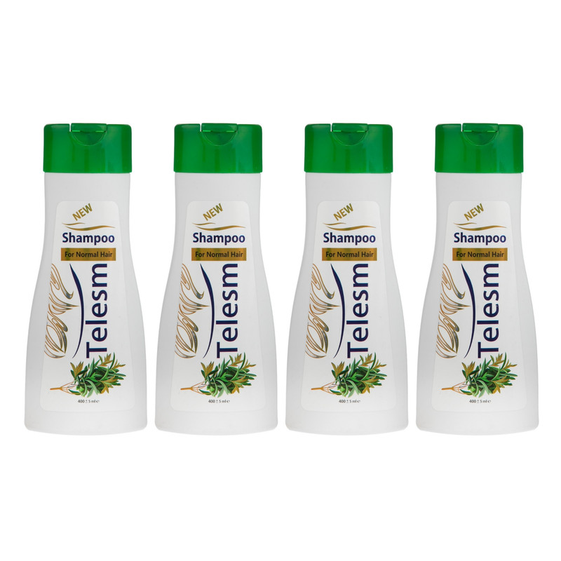 خرید و قیمت شامپو مو طلسم مدل آویشن حجم 400 میلی لیتر مجموعه 4 عددی