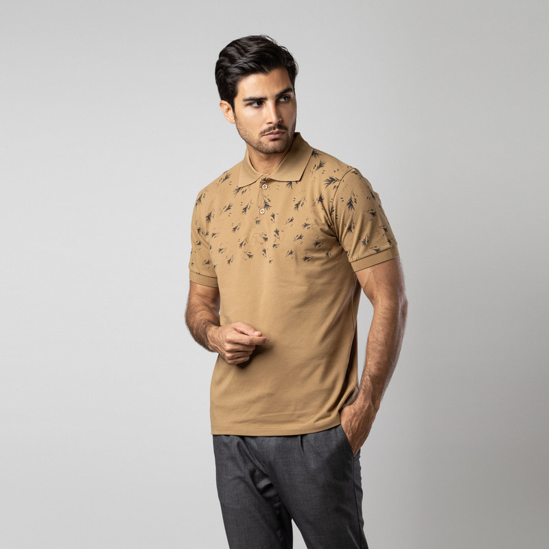 پولوشرت آستین کوتاه مردانه باینت مدل 775-3