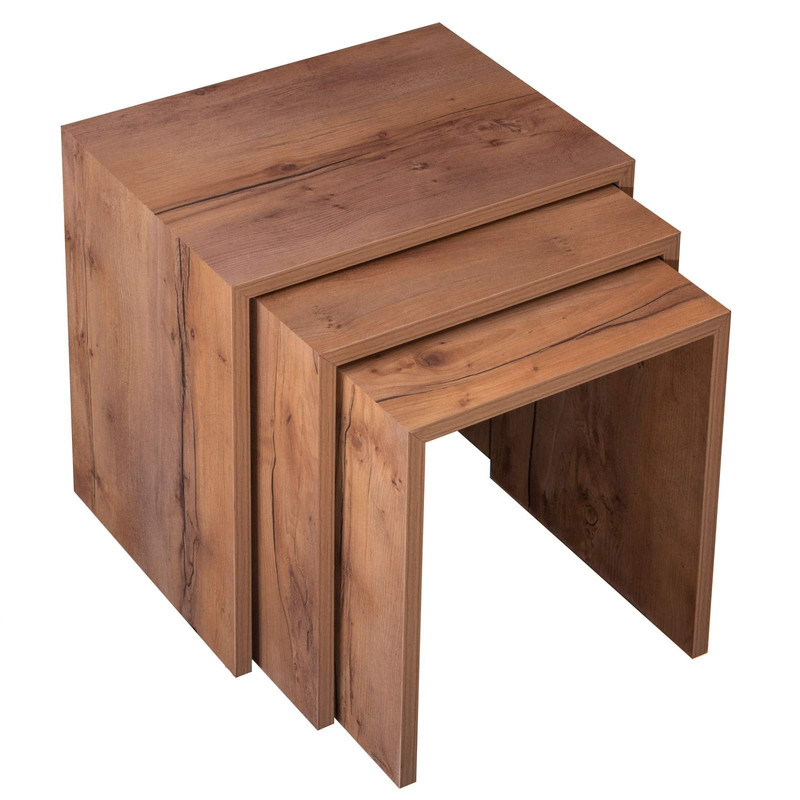 خرید و قیمت میز عسلی مانی آرا کد TT_0001 مجموعه 3 عددی