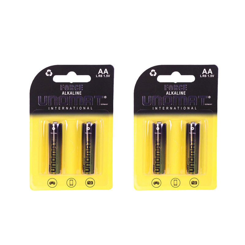 خرید و قیمت باتری قلمی یونومات مدل فورس بسته 4 عددی