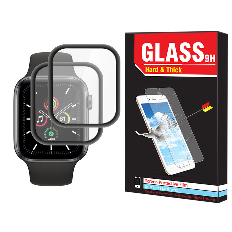 محافظ صفحه نمایش نانو هارد اند تیک مدل NHT مناسب برای ساعت هوشمند اپل 44 میلی متری بسته دو عددی