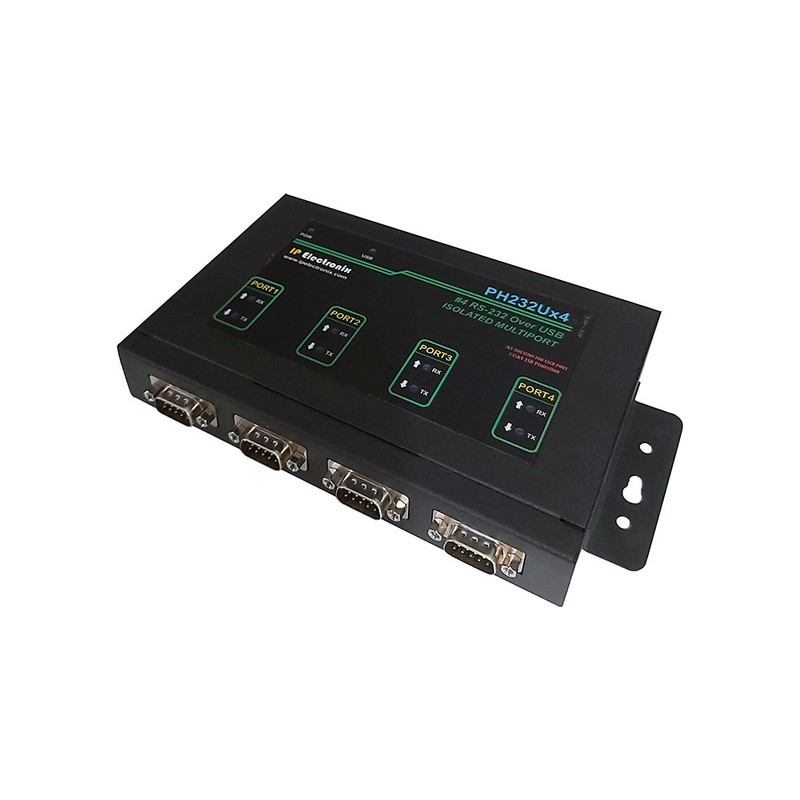 خرید و قیمت مبدل USB به سریال RS232 آی پی الکترونیکس مدل PH232Ux4