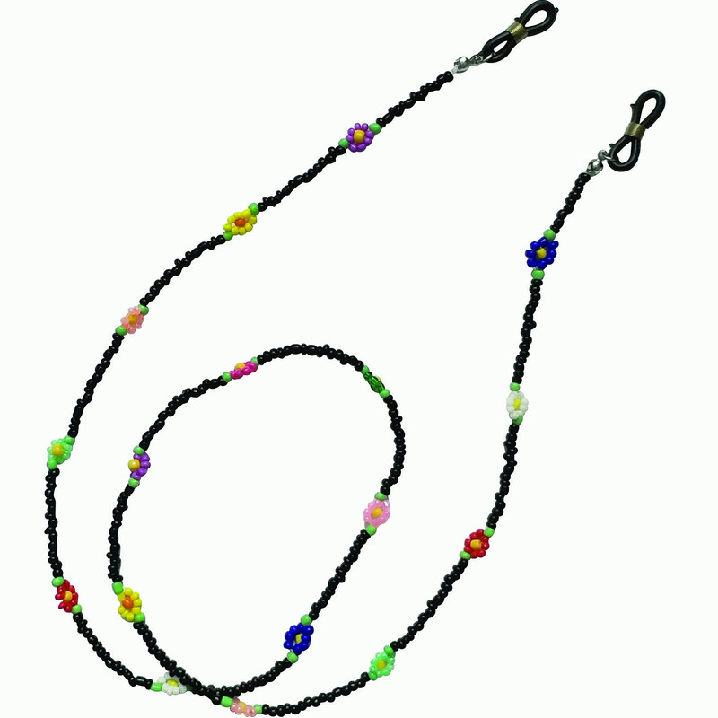 بند عینک زنانه مدل گل بهار کد BE151