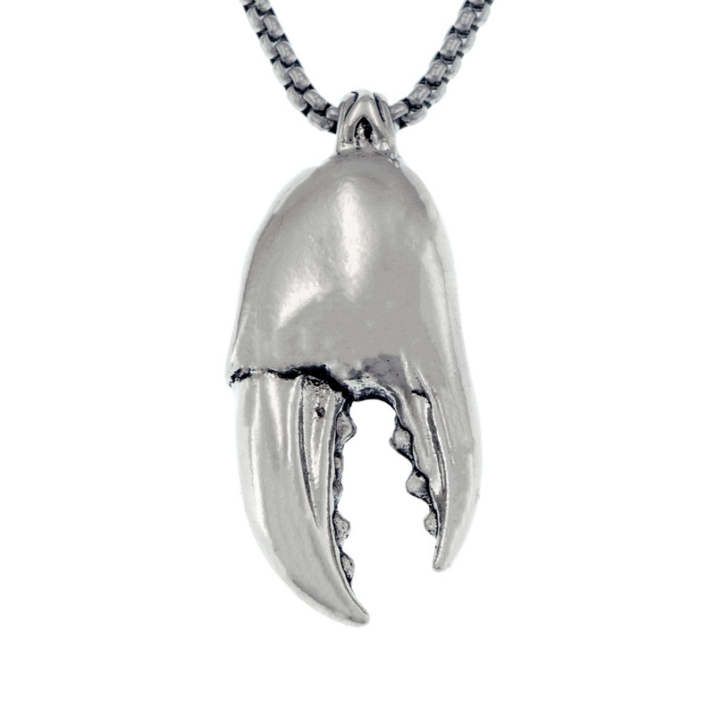 خرید و قیمت گردنبند مردانه برانت مدل چنگ خرچنگ بزرگ
