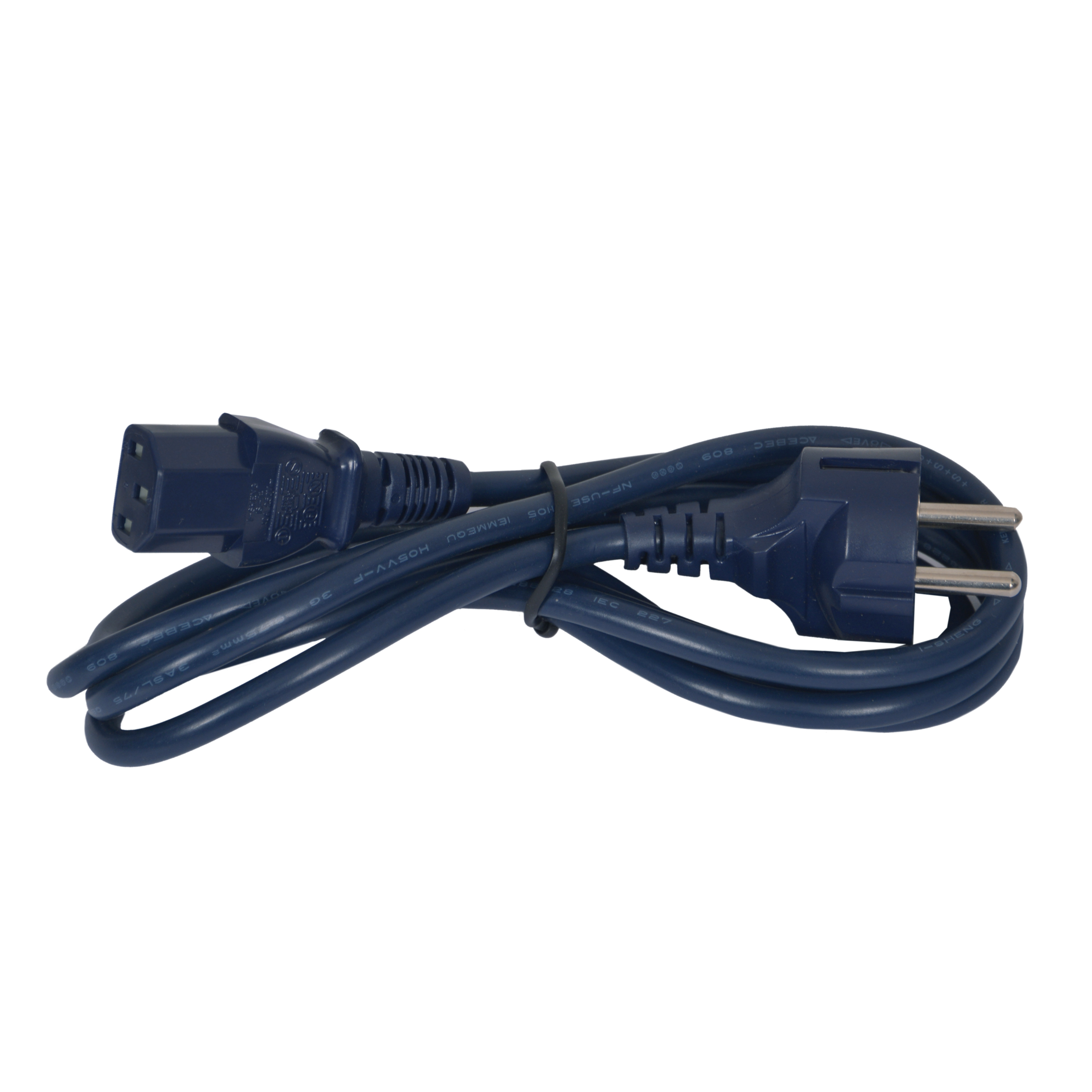 کابل برق سه پین منبع تغذیه کامپیوتر مدل 3x75rah طول 1.80 متر