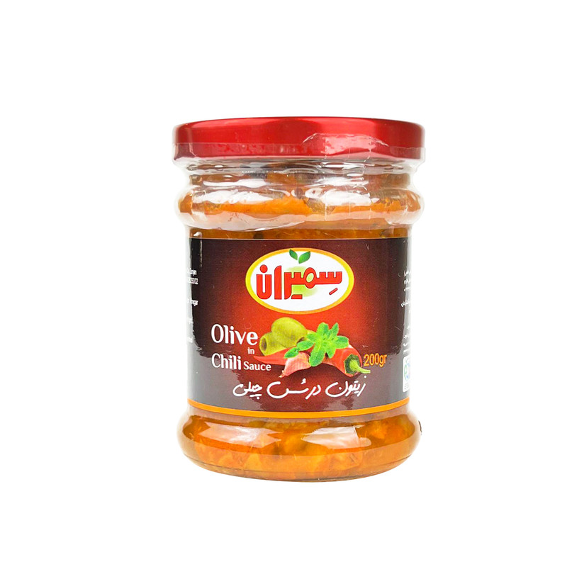 زیتون با سس چیلی سمیران - 200 گرم