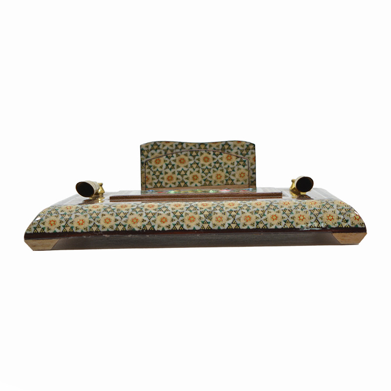 خرید و قیمت قلمدان خاتم کاری مدل چوبی