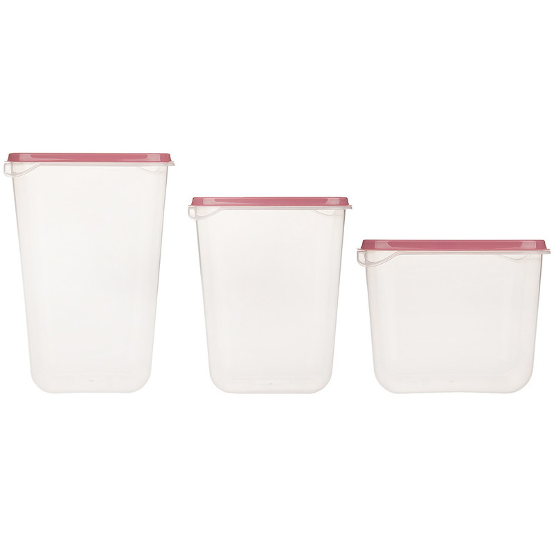 ظرف نگهدارنده همارا مدل Square - بسته 3 عددی