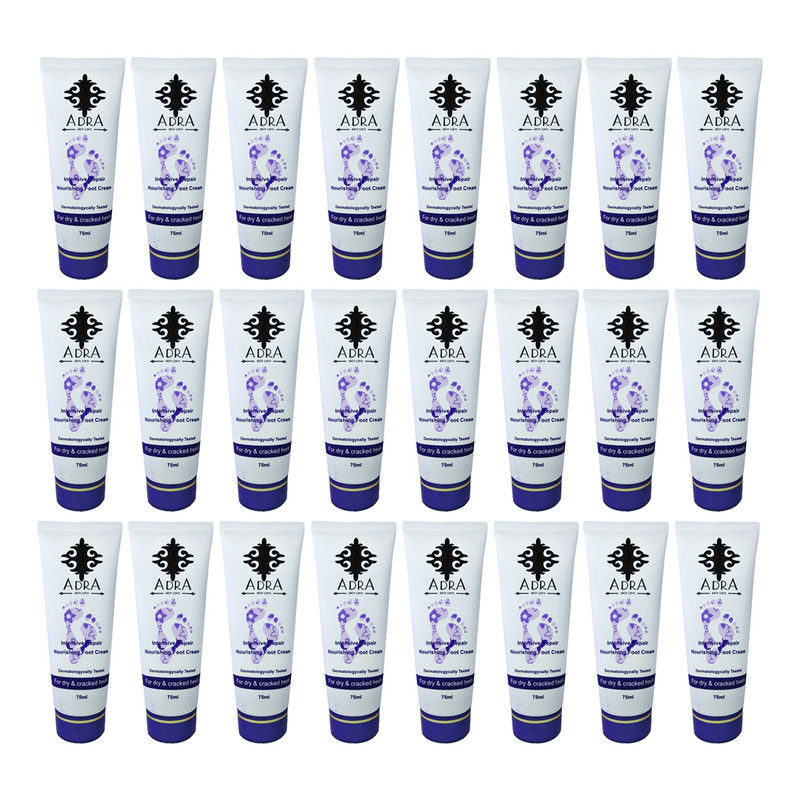 کرم رفع ترک پا آدرا مدل P3 حجم 75 ملی لیتر مجموعه 24 عددی