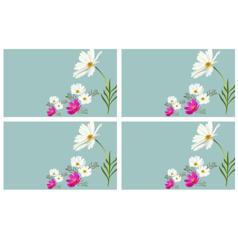 خرید و قیمت زیربشقابی مدل گل همیشه عاشق کد -2F3ZI1052