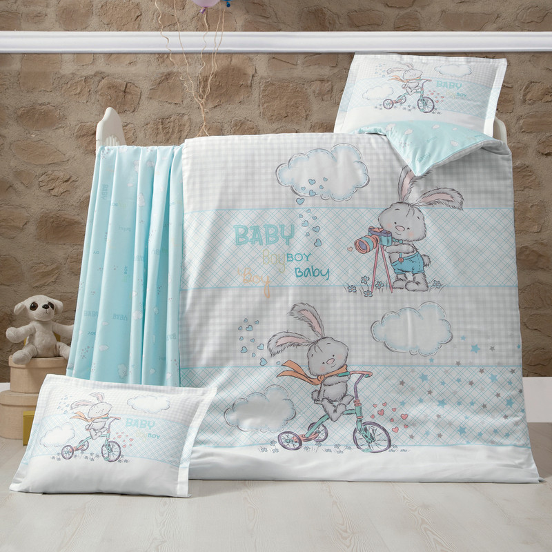 سرویس خواب نوزادی 10 تکه پلی فکتوری مدل Rabit