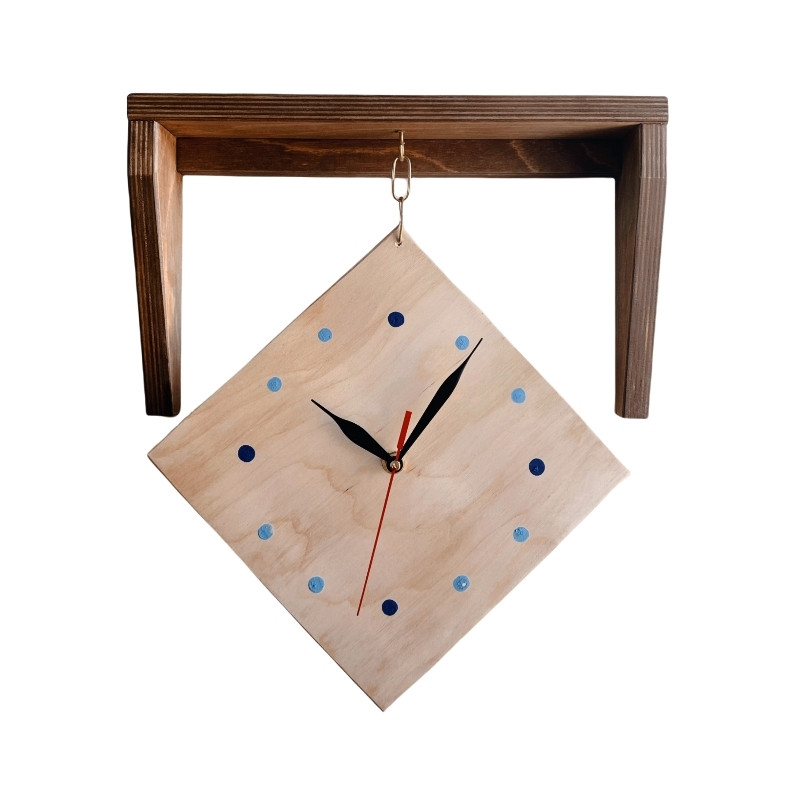 خرید و قیمت ساعت دیواری چوبی پارسوماش مدل 12047