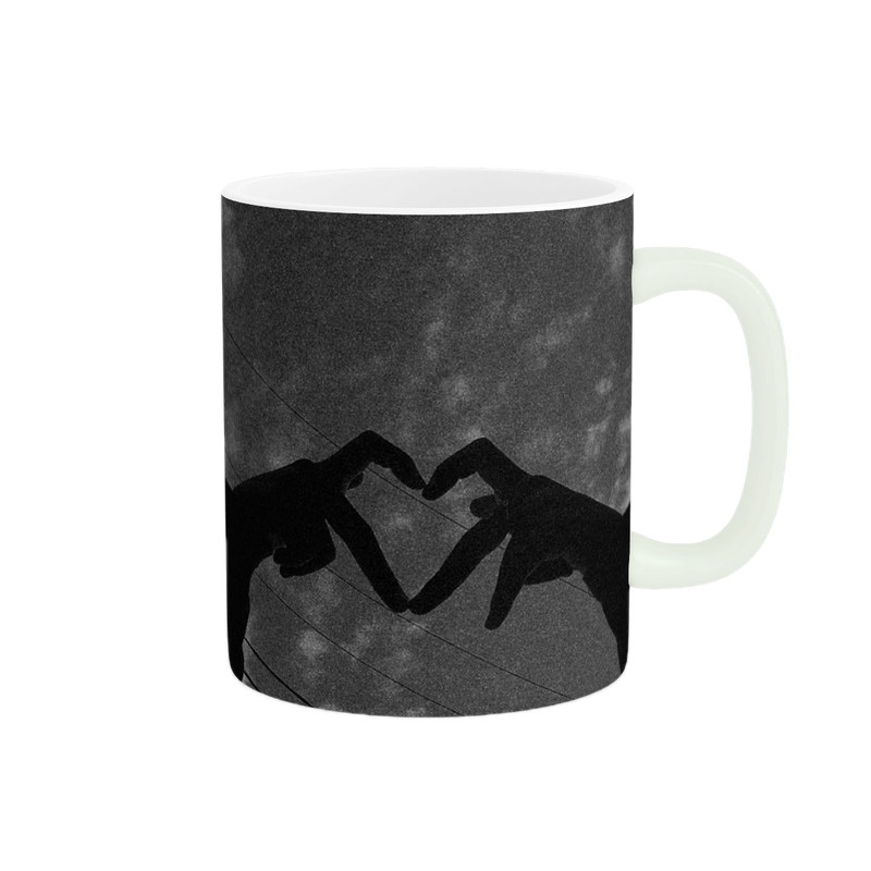 ماگ طرح قلب کد wall-7798