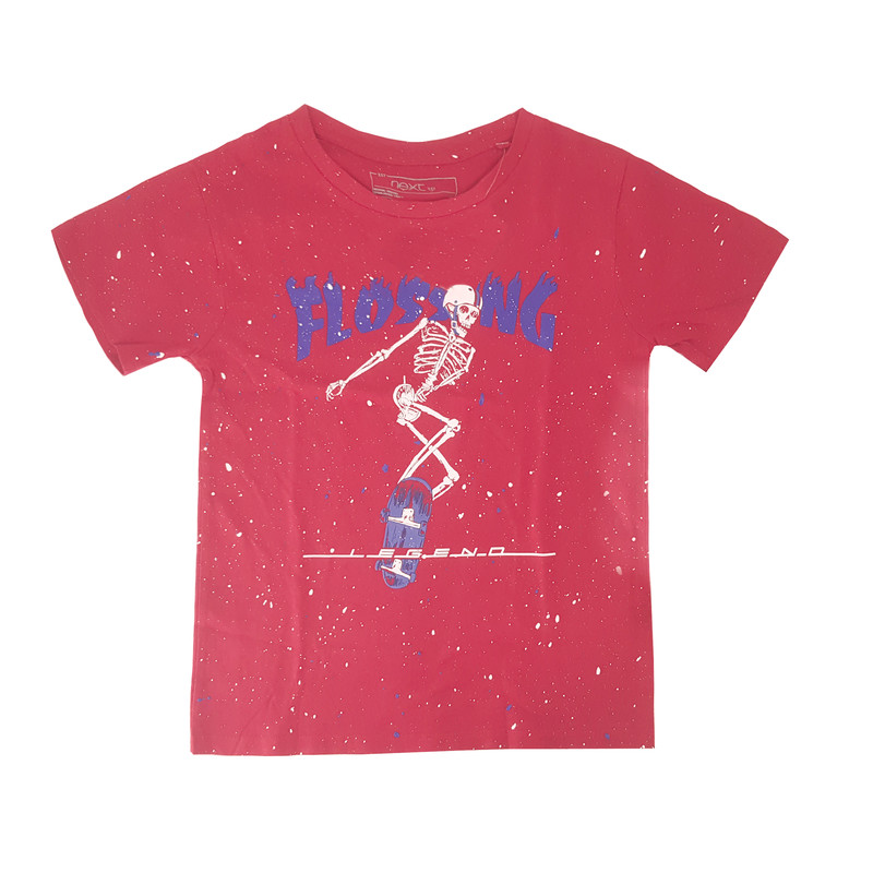 تی شرت آستین کوتاه پسرانه نکست مدل floosil