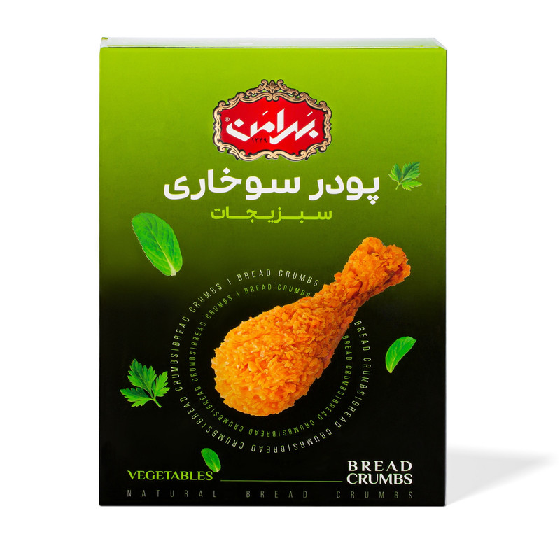خرید و قیمت پودر سوخاری سبزیجات بهرامن - 300 گرم