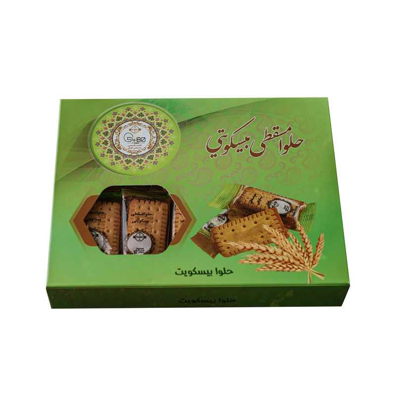 حلوا مسقطی بیسکویتی فاخر پنجاه و چهار هشتاد - 500 گرم