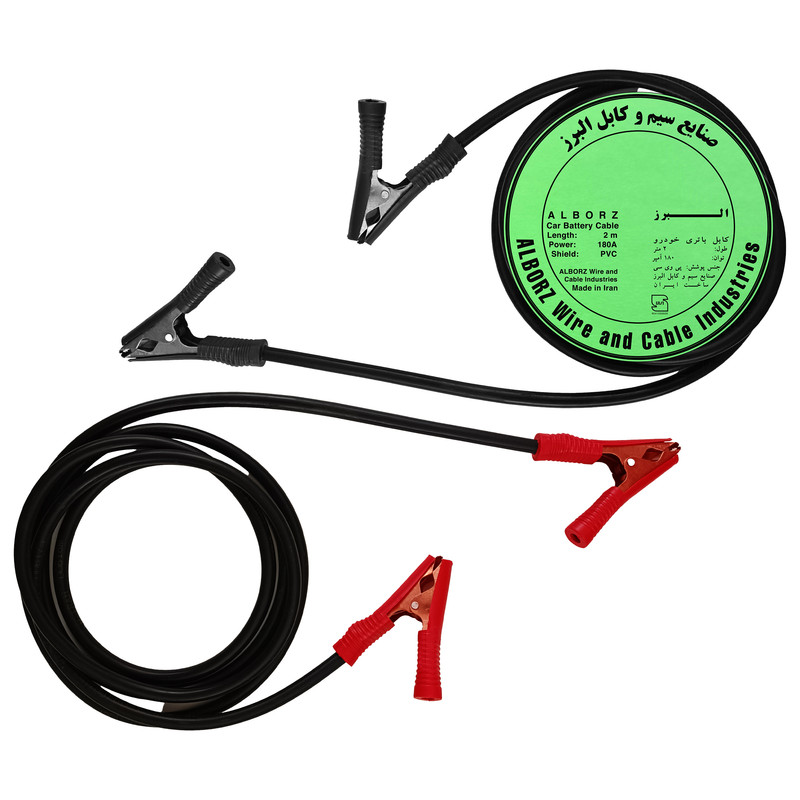 کابل اتصال باتری خودرو البرز مدل HDMI 180A-2m