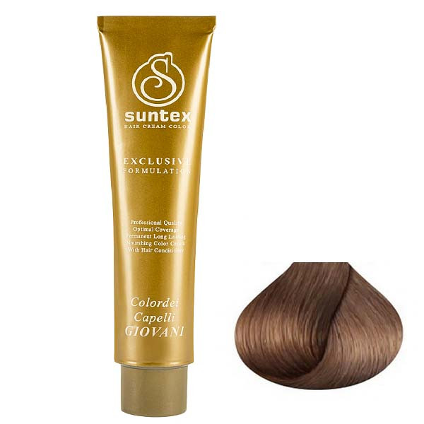 رنگ مو سانتکس شماره 5.0 مدل 2023 حجم 120 میلی لیتر رنگ قهوه ای روشن