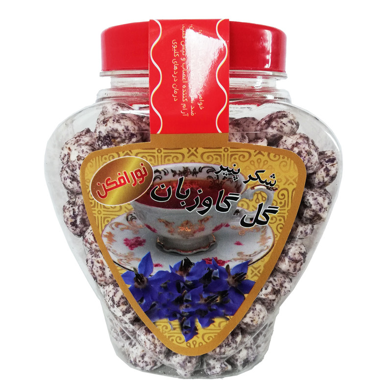 شکرپنیر نورافکن با طعم گل گاو زبان طبیعی - 400 گرم