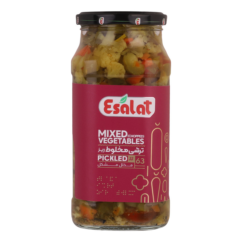 خرید و قیمت ترشی مخلوط ریز اصالت - 570 گرم