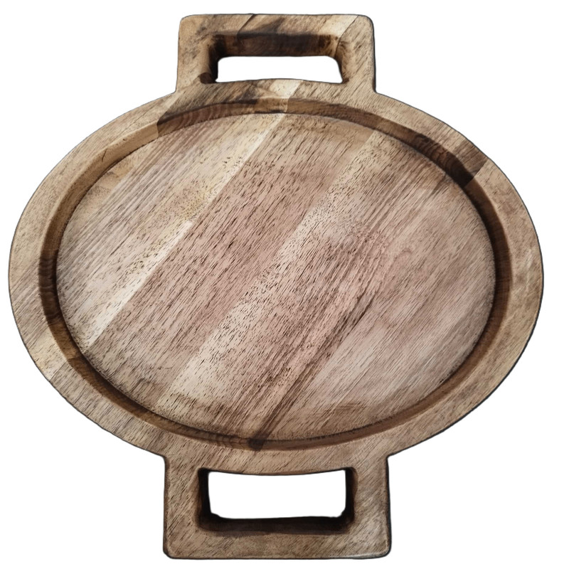 خرید و قیمت سینی چوبی مدل گرد