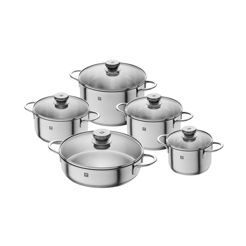 خرید و قیمت سرویس قابلمه 10 پارچه زولینگ مدل Twin Nova کد 491313