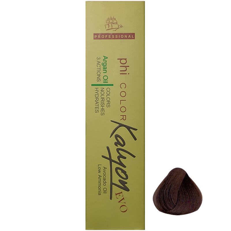 رنگ مو کالیون سری Golden شماره G3 حجم 125 میلی لیتر رنگ قهوه ای طلایی متوسط