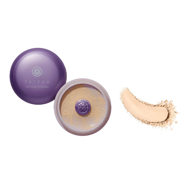 خرید و قیمت پودر تثبیت کننده آرایش تاچا مدل the silk