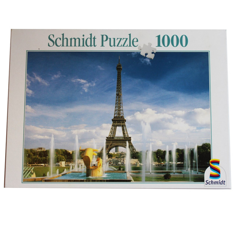 خرید و قیمت پازل 1000 تکه اشمیت مدل The Eiffel Tower