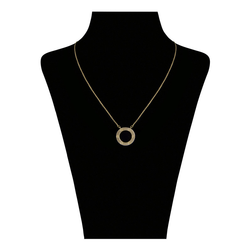 گردنبند طلا 18 عیار زنانه گنجینه هنر خوش نشین مدل G44