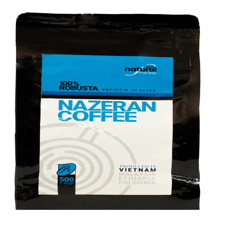 خرید و قیمت پودرقهوه 100درصد روبوستا ناظران- 500 گرم