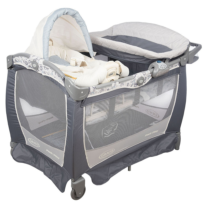 تخت و پارک بازی گراکو مدل Brompton