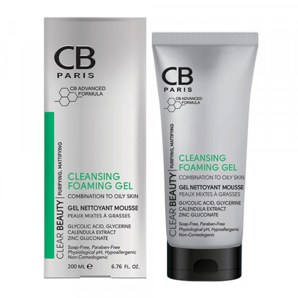 خرید و قیمت فوم پاک کننده آرایش صورت سی بی مدل 02 حجم 200 میلی لیتر