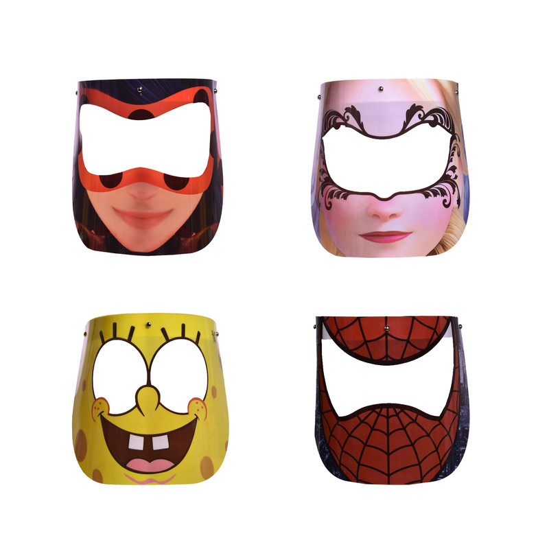 شیلد محافظ صورت کودک دکتر اسکات مدل لاکچری مجموعه 4 عددی