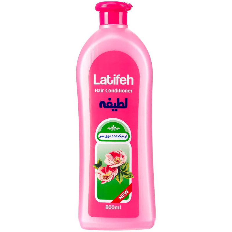 خرید و قیمت نرم کننده مو لطیفه مدل Flower حجم 800 میلی لیتر مجموعه 2 عددی