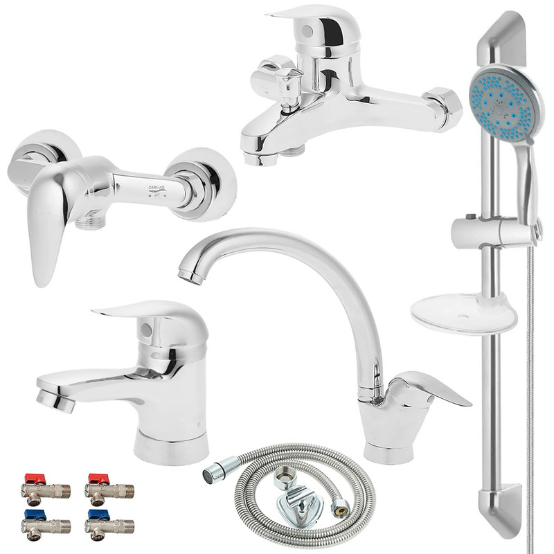 ست شیرآلات زرگر مدل قهرمان اردکی ایت 2024 مجموعه 10عددی