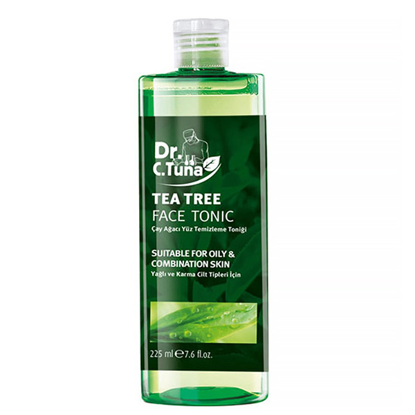 خرید و قیمت تونر پاک کننده آرایش صورت دکتر سی تونا مدل Tea Tree حجم 225 میلی لیتر