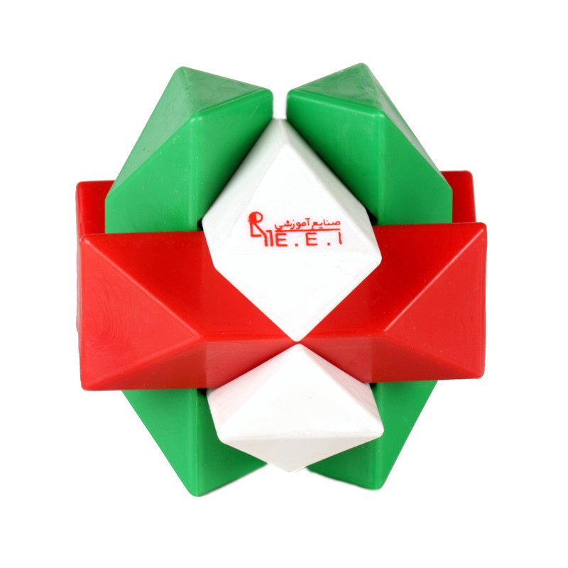 بازی فکری صنایع آموزشی مدل معمای ستاره پرچمی کد 3110