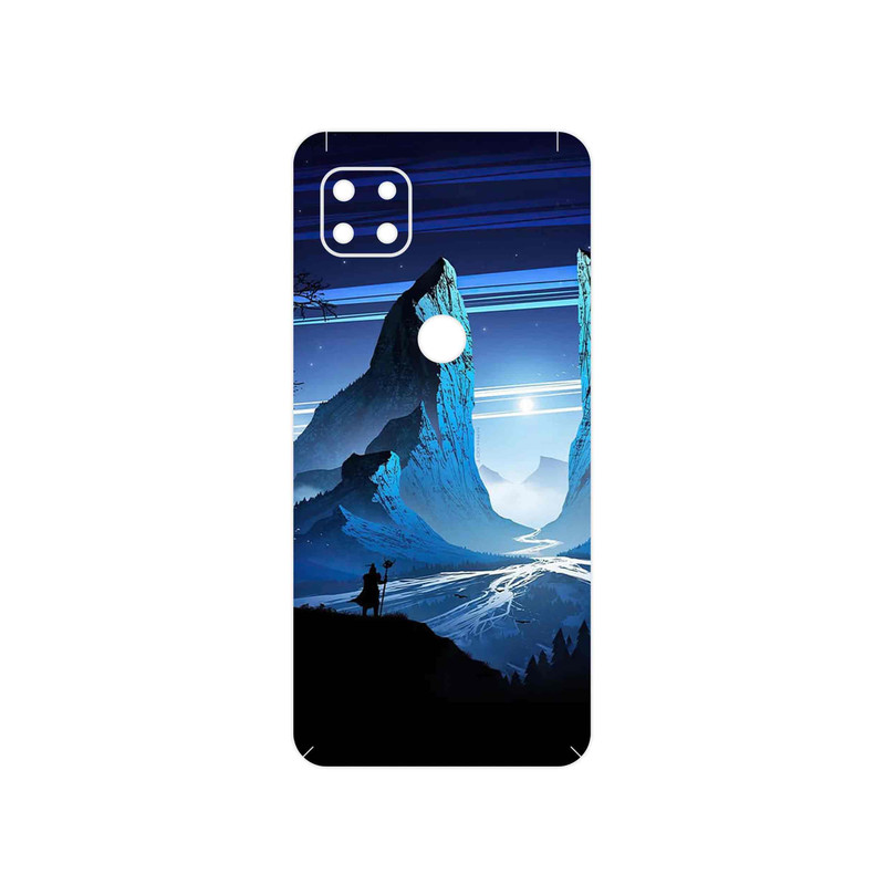 برچسب پوششی ماهوت مدل Blue Mountains Digital Art مناسب برای گوشی موبایل موتورولا MOTO G 5G